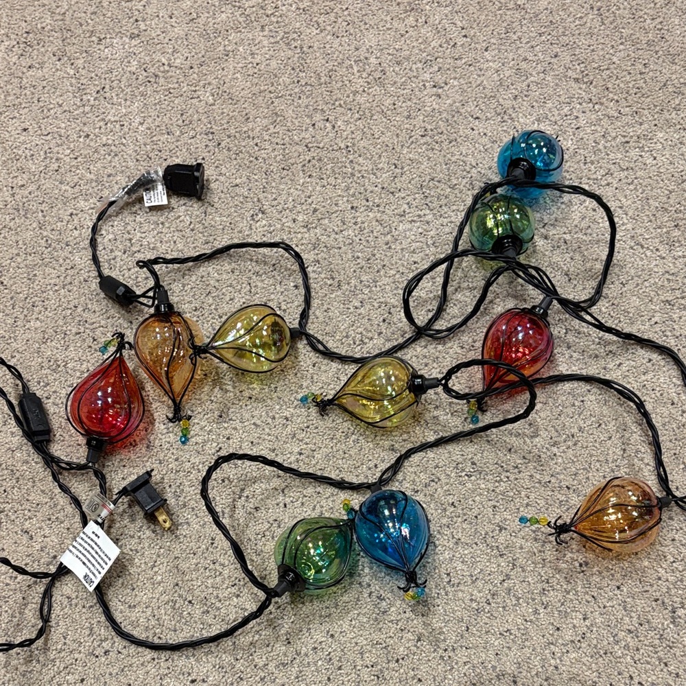 Multicolor String Lights for Festive Decor